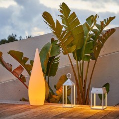 Lampadaire extérieur sans fil - LUMISKY - CLASSY C80 - LED multicolor