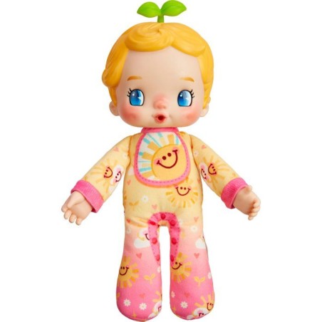 Poupée surprise - LUVIBUBS - Charlie Jaune - Bébé magique - Pot transformable
