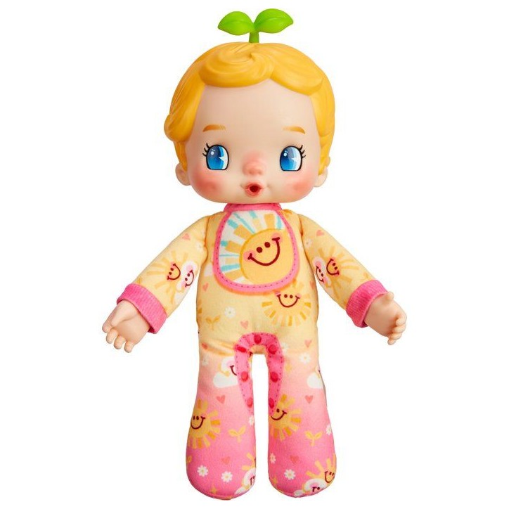 Poupée surprise - LUVIBUBS - Charlie Jaune - Bébé magique - Pot transformable