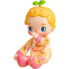 Poupée surprise - LUVIBUBS - Charlie Jaune - Bébé magique - Pot tra