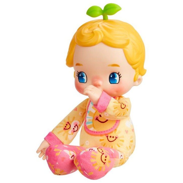 Poupée surprise - LUVIBUBS - Charlie Jaune - Bébé magique - Pot transformable