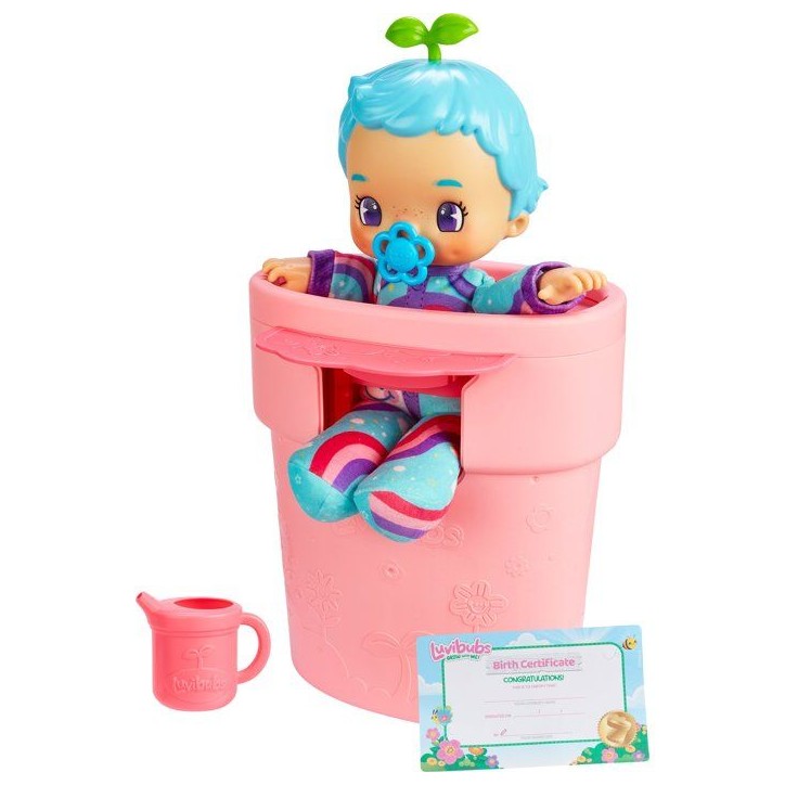 Poupée surprise - LUVIBUBS - Bella Bleu - Bébé magique - Accessoires