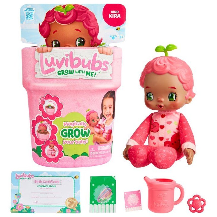 Poupée surprise - LUVIBUBS - Kira Rose - Bébé magique - Expérience