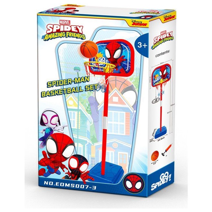 Panier de basket enfant - MARVEL - Spidey - Sur pied 106 cm Panier de basket enfant - MARVEL - Spidey - Sur pied 106 cm