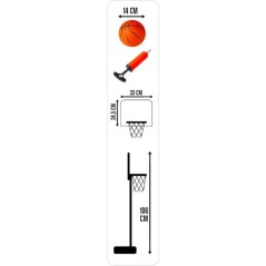 Panier de basket enfant - MARVEL - Spidey - Sur pied 106 cm