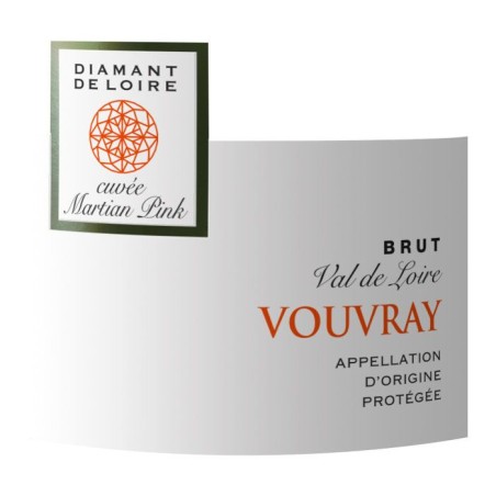 Diamant de Loire Cuvée Martian Pink Vouvray - Brut