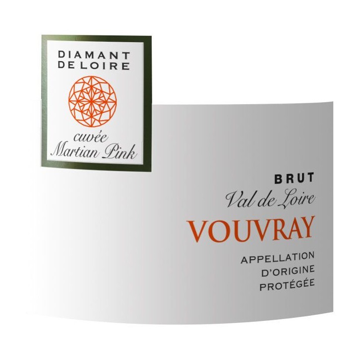 Diamant de Loire Cuvée Martian Pink Vouvray - Brut