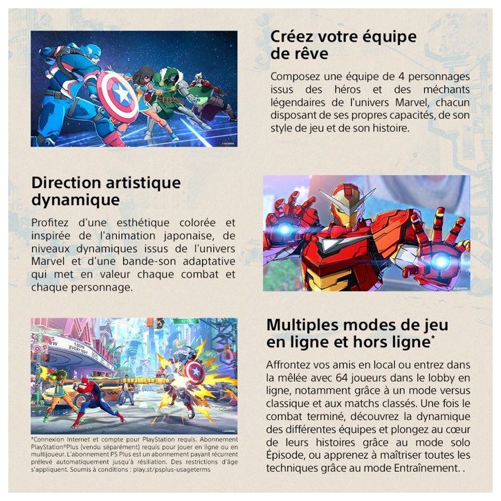 MARVEL Tokon: Fighting Souls - Jeu PS5