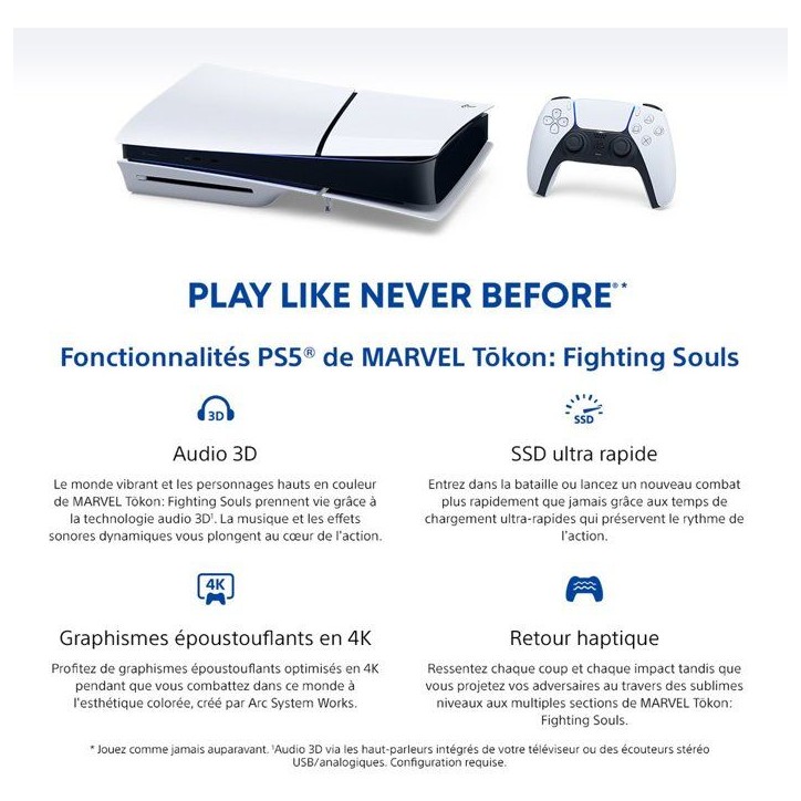 MARVEL Tokon: Fighting Souls - Jeu PS5