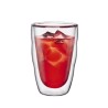 Set 6 verres thermo - BODUM - Pilatus - Double paroi - 0.35 l - Transp