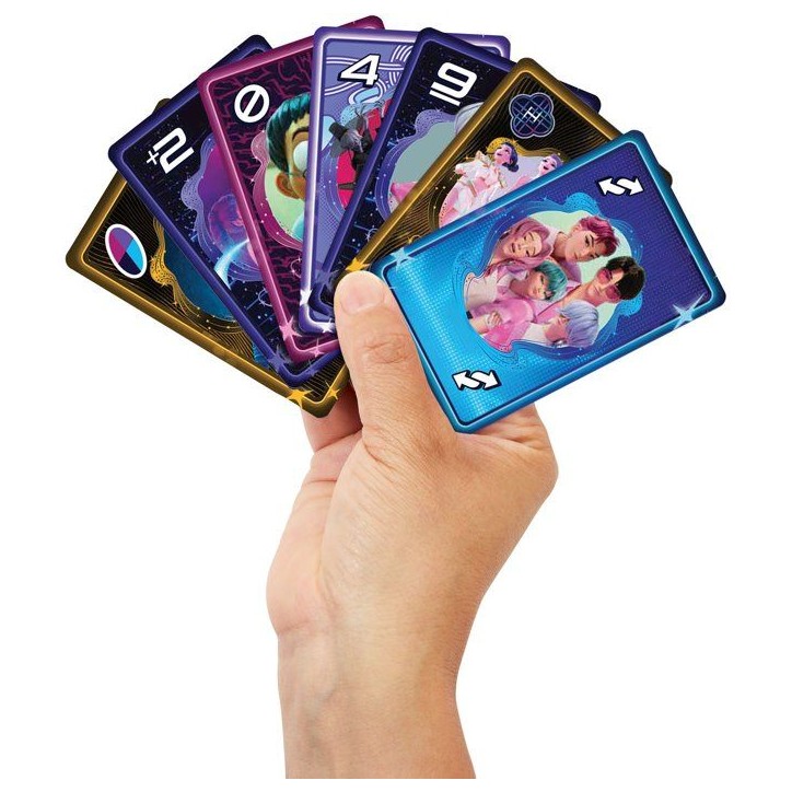 UNO KPop Demon Hunters - Jeu de cartes - Mattel Games - Édition Netflix, 112 cartes - Des 7 ans UNO KPop Demon Hunters - Jeu de cartes - Mattel Games - Édition Netflix, 112 cartes - Des 7 ans