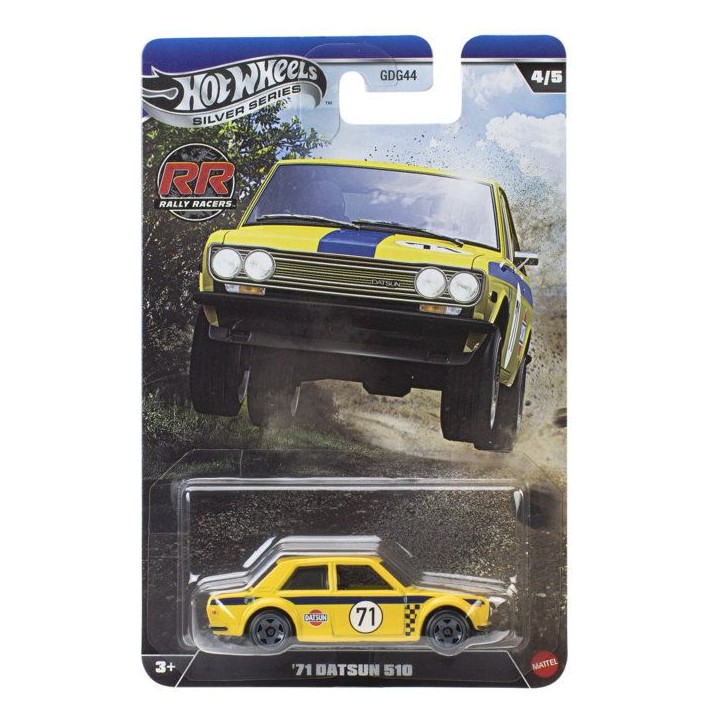HOT WHEELS - Assortiment Fans Auto - Petite Voiture Echelle 1:64 - Modele Aléatoire Voitures de rallye, Roadsters, 4x4