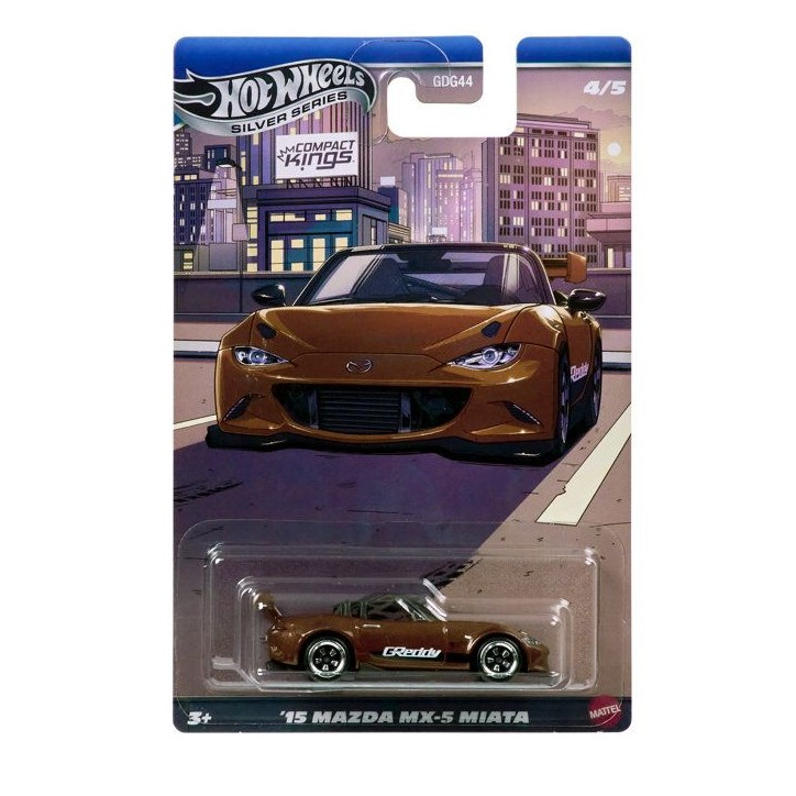 HOT WHEELS - Assortiment Fans Auto - Petite Voiture Echelle 1:64 - Modele Aléatoire Voitures de rallye, Roadsters, 4x4