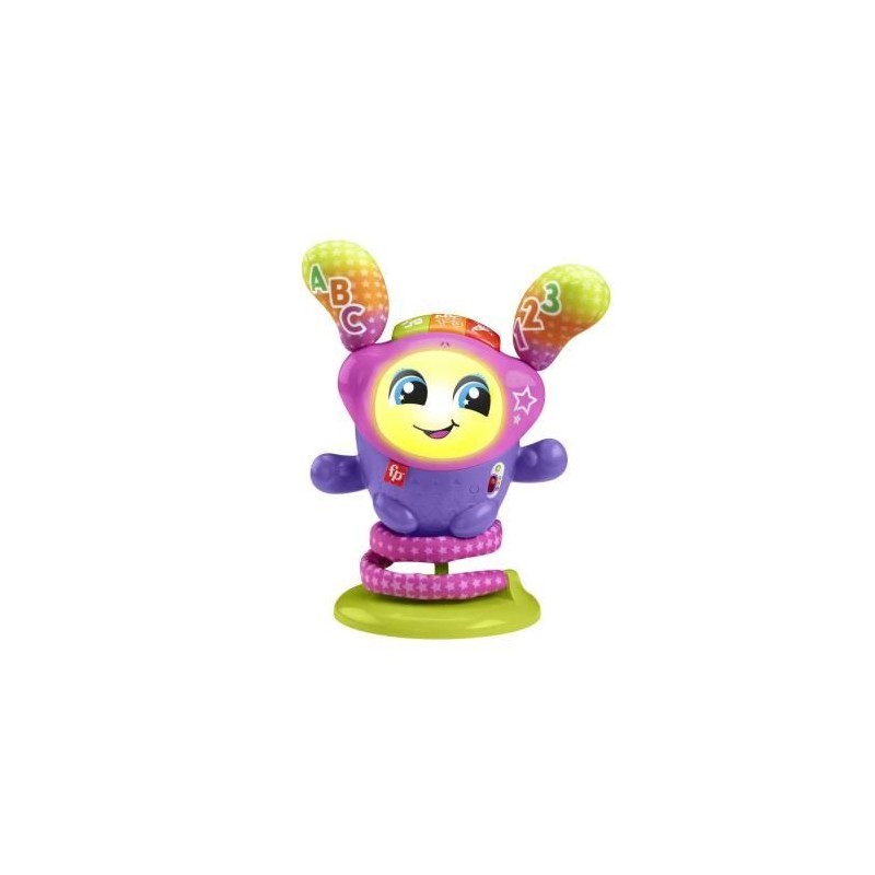 Fisher-Price-DJ le Robot Danseur a Rebond-Jouet d'éveil en français