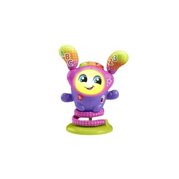 Fisher-Price-DJ le Robot Danseur a Rebond-Jouet d'éveil en français HRX19 Fisher-Price-DJ le Robot Danseur a Rebond-Jouet d'éveil en français HRX19