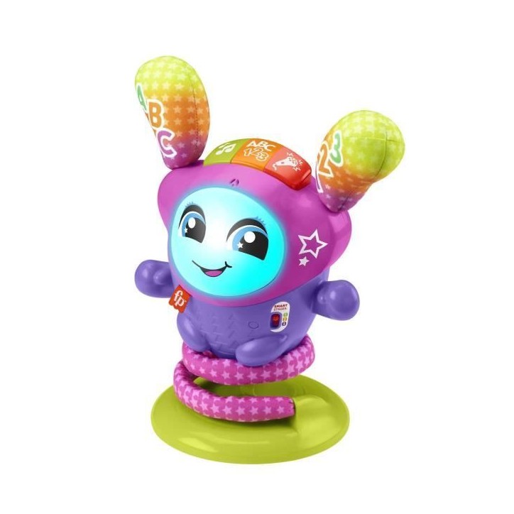 Fisher-Price-DJ le Robot Danseur a Rebond-Jouet d'éveil en français HRX19 Fisher-Price-DJ le Robot Danseur a Rebond-Jouet d'éveil en français HRX19