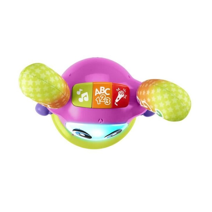 Fisher-Price-DJ le Robot Danseur a Rebond-Jouet d'éveil en français HRX19 Fisher-Price-DJ le Robot Danseur a Rebond-Jouet d'éveil en français HRX19