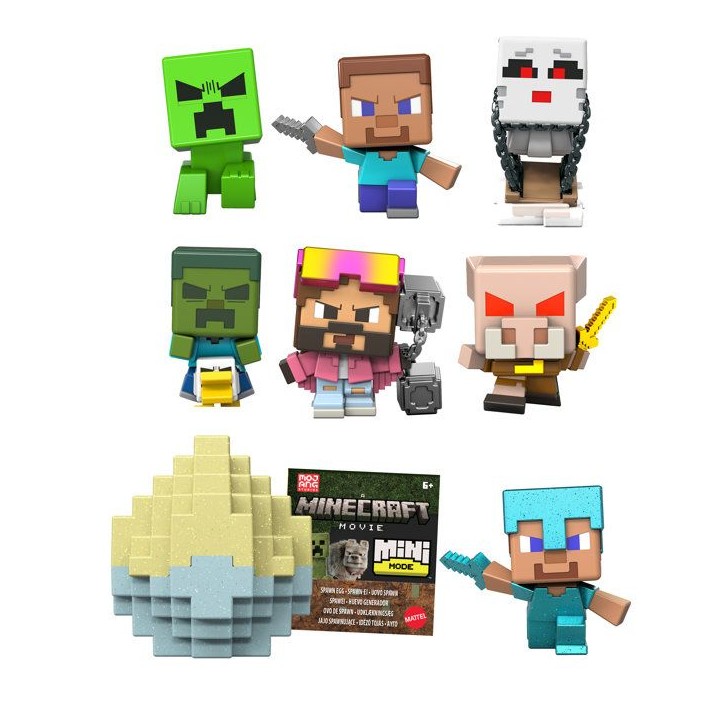Minecraft - L'oeuf de créature et sa Mini-figurine - 6 ans et + Minecraft - L'oeuf de créature et sa Mini-figurine - 6 ans et +