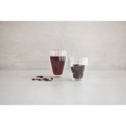 Set 6 verres thermo - BODUM - Titlis - Double paroi - 0.35 l - Transpa