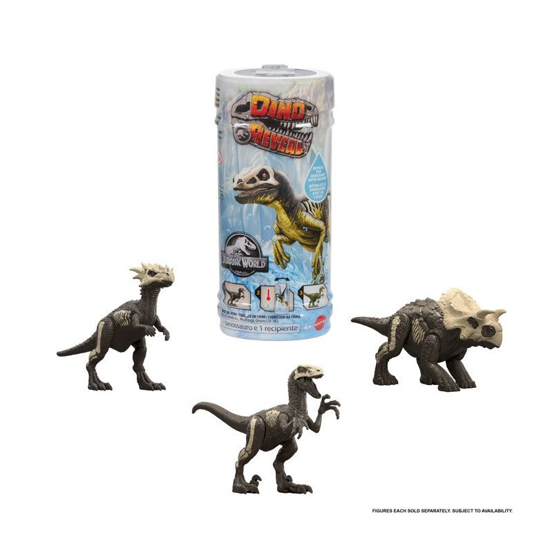 Jurassic World Assortiment Dino reveal JDC52 - 4 ans+ - modele aléato