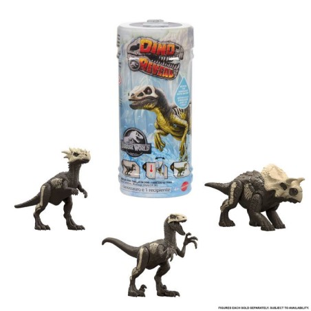 Jurassic World Assortiment Dino reveal JDC52 - 4 ans+ - modele aléato