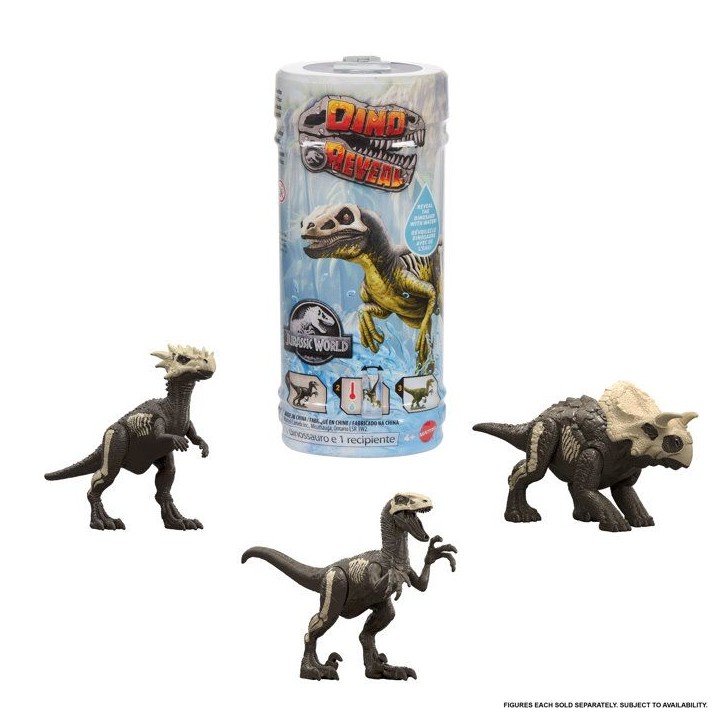 Jurassic World Assortiment Dino reveal JDC52 - 4 ans+ - modele aléatoire Jurassic World Assortiment Dino reveal JDC52 - 4 ans+ - modele aléatoire