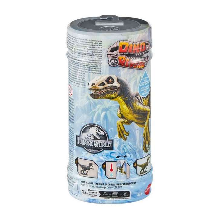 Jurassic World Assortiment Dino reveal JDC52 - 4 ans+ - modele aléatoire Jurassic World Assortiment Dino reveal JDC52 - 4 ans+ - modele aléatoire