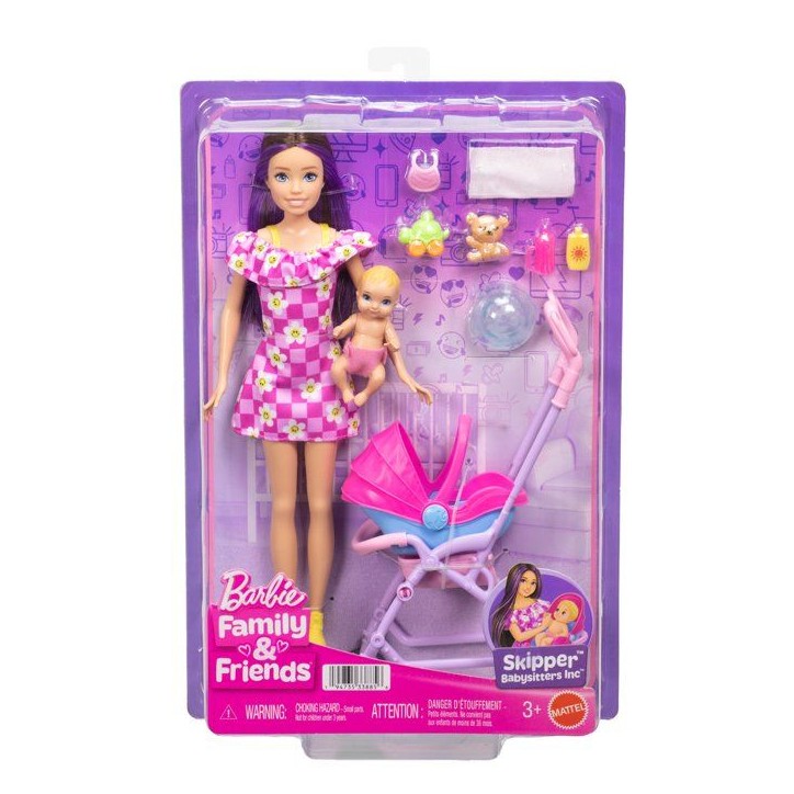 Skipper coffret poussette - Barbie - JJB42
