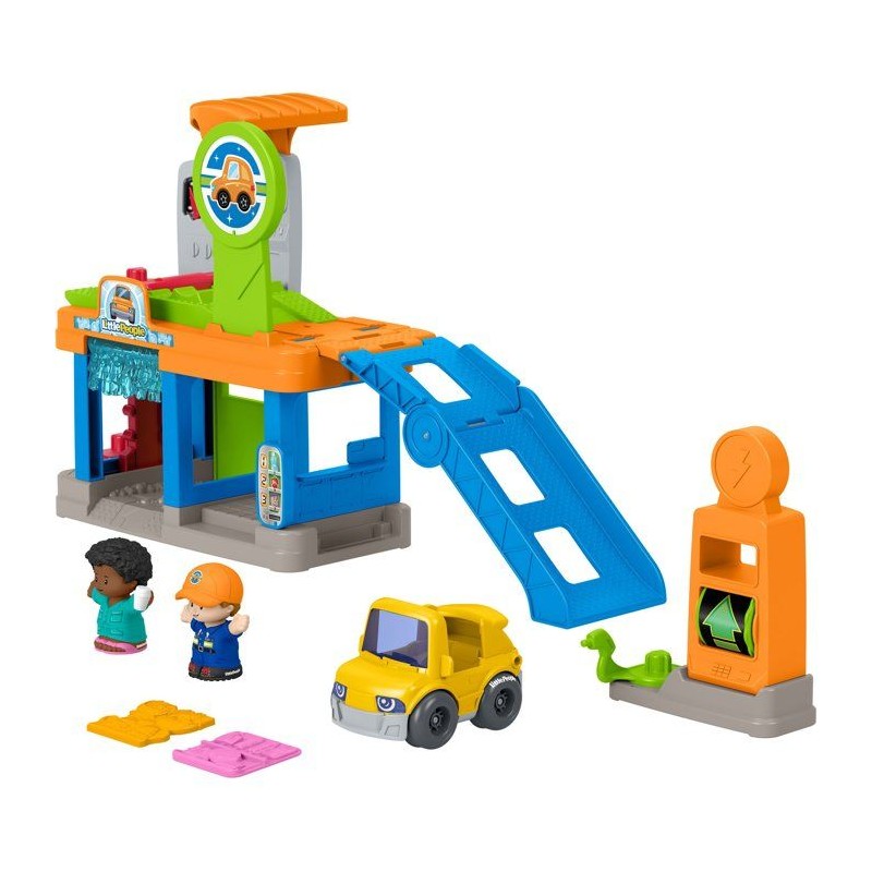 Playset - LITTLE PEOPLE FISHER-PRICE - Station lavage - 4 actions - V