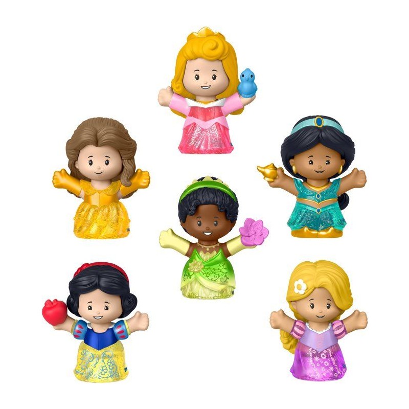 Coffret figurines - DISNEY PRINCESSES MATTEL - Princesses - 6 figurine