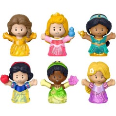 Coffret figurines - DISNEY PRINCESSES MATTEL - Princesses - 6 figurine
