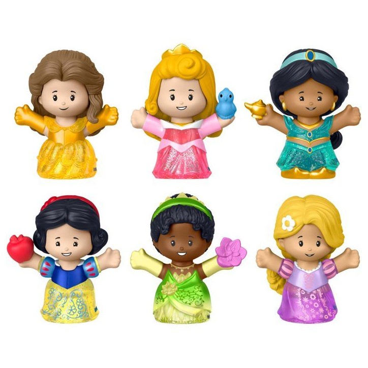 Coffret figurines - DISNEY PRINCESSES MATTEL - Princesses - 6 figurines - Collection