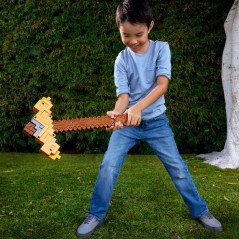 Accessoire jeu de rôle - MINECRAFT MATTEL - Épée pioche 2 en 1 - Tr