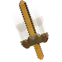 Accessoire jeu de rôle - MINECRAFT MATTEL - Épée pioche 2 en 1 - Tr