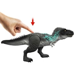 Figurine - JURASSIC WORLD MATTEL - T-Rex - Activation attaque - Effets dynamiques