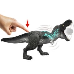 Figurine - JURASSIC WORLD MATTEL - T-Rex - Activation attaque - Effets