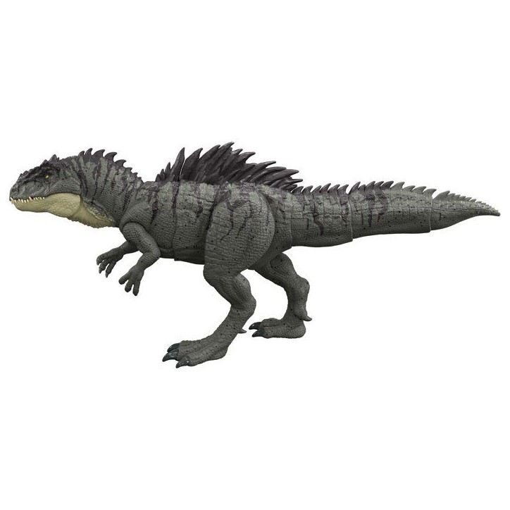 Figurine dinosaure - JURASSIC WORLD MATTEL - Giganotosaurus - Attaque améliorée - Mâchoire XXL - Mode Survival