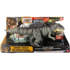Figurine dinosaure - JURASSIC WORLD MATTEL - Giganotosaurus - Attaque