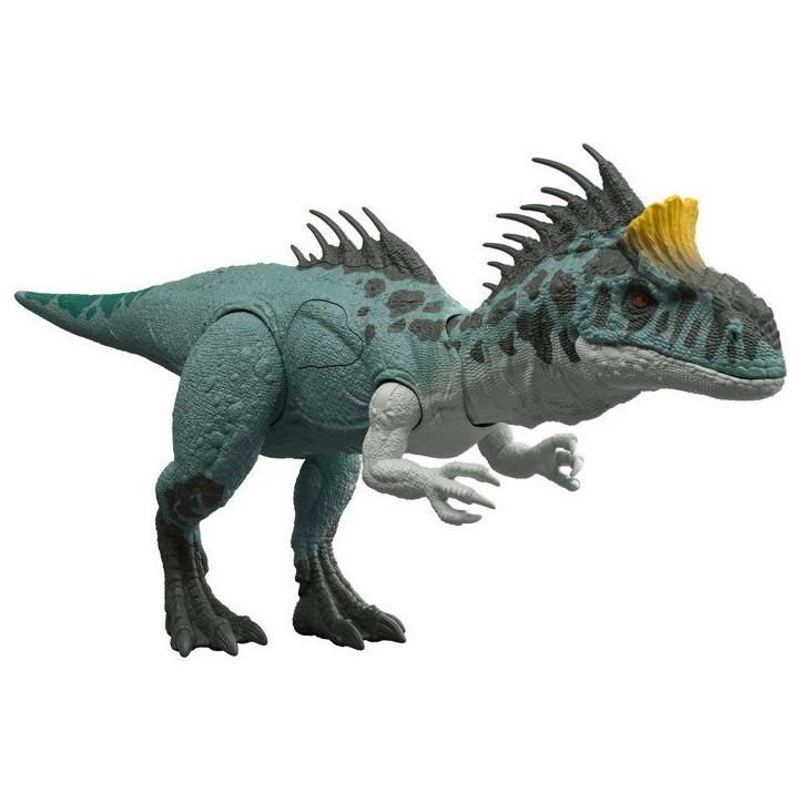 Figurine dinosaure sonore - JURASSIC WORLD MATTEL - Cryolophosaurus - Sons et lumieres - Attaques - Mode mutant