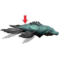 Figurine dinosaure - JURASSIC WORLD MATTEL - Liopleurodon - Grande éc