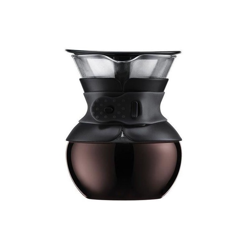 Cafetiere - BODUM - 4 tasses - Pour Over - 0.5 L - Noir Cafetiere - BODUM - 4 tasses - Pour Over - 0.5 L - Noir