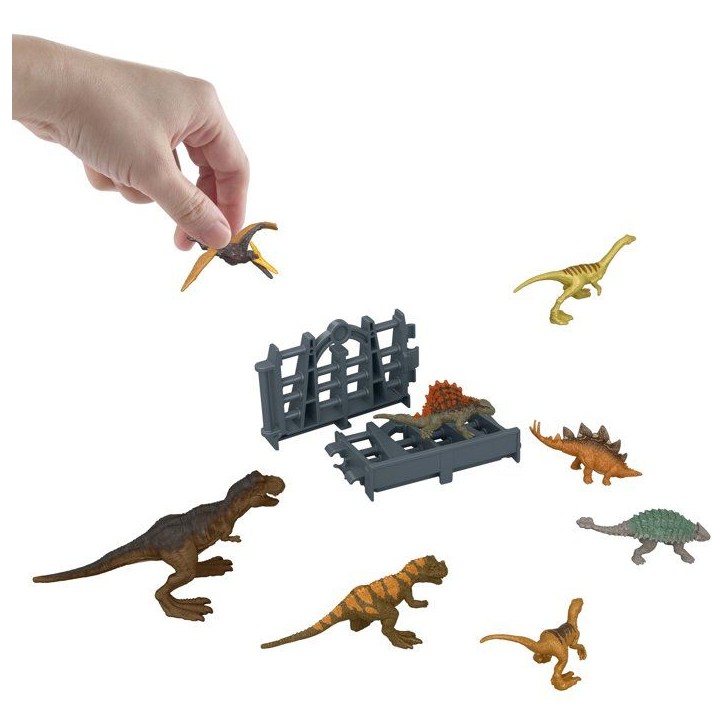 Calendrier de l'Avent - JURASSIC WORLD MATTEL - Dinosaures - 19 figurines - Décor inclus
