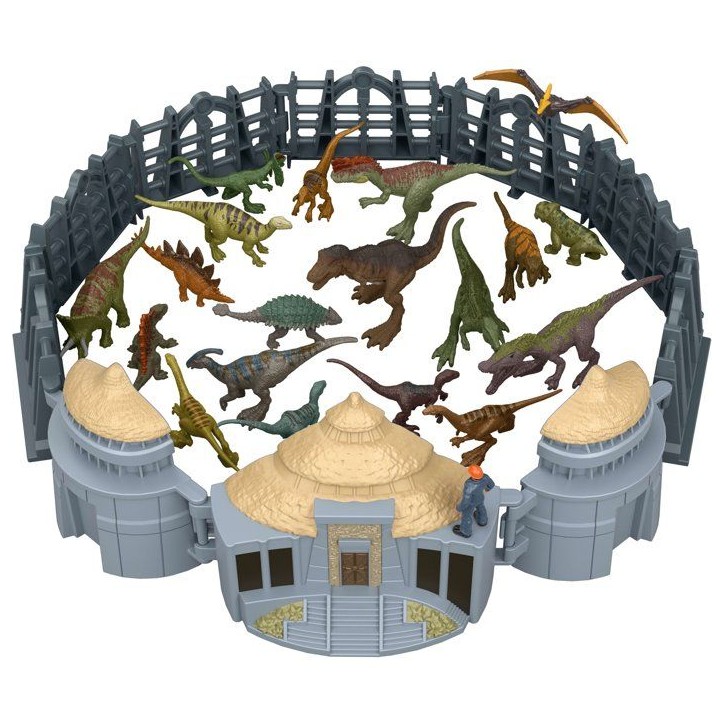 Calendrier de l'Avent - JURASSIC WORLD MATTEL - Dinosaures - 19 figurines - Décor inclus