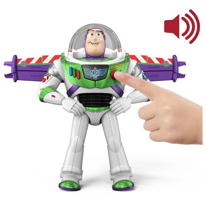 Figurine électronique - DISNEY PIXAR MATTEL - Buzz Lightyear Talking - 30 cm - Sons