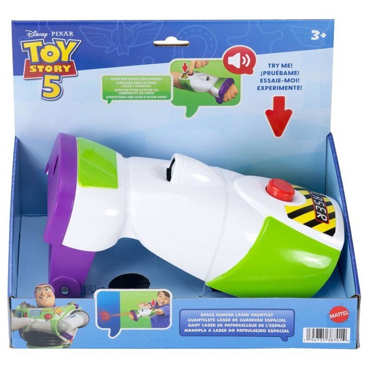 Accessoire roleplay - DISNEY PIXAR MATTEL - Gant Buzz Lightyear - Effets - Jeu immersif Accessoire roleplay - DISNEY PIXAR MATTEL - Gant Buzz Lightyear - Effets - Jeu immersif