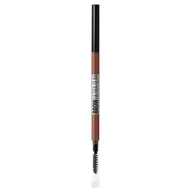 Maybelline Brow Ultra Slim Crayon a sourcils Rétractable Haute-Précision Warm Brown 4,54g