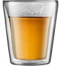Set 6 verres thermo - BODUM - Canteen - Double paroi - 0.2 l - Transpa