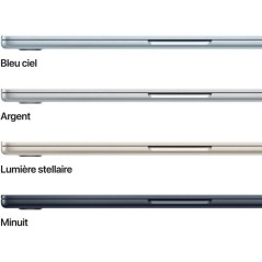 Apple - 13,6 MacBook Air M5 (2026) - RAM 24Go - Stockage 1To - CPU 10