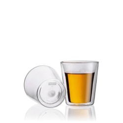 Set 6 verres thermo - BODUM - Canteen - Double paroi - 0.2 l - Transpa