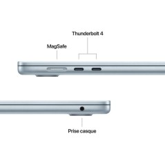 Apple - 15,3 MacBook Air M5 (2026) - RAM 16Go - Stockage 512Go - CPU 1